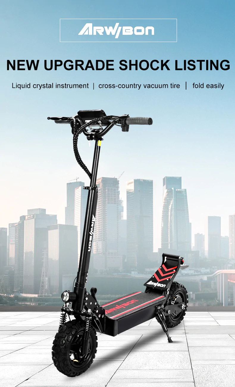 Electric scooter Charging port dual 11inch off road 48V16AH 2500w 